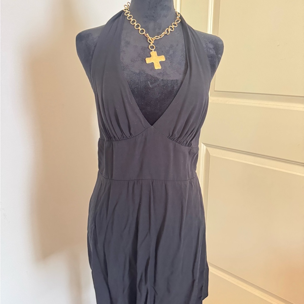 Wild Fable Black Backless Dress
